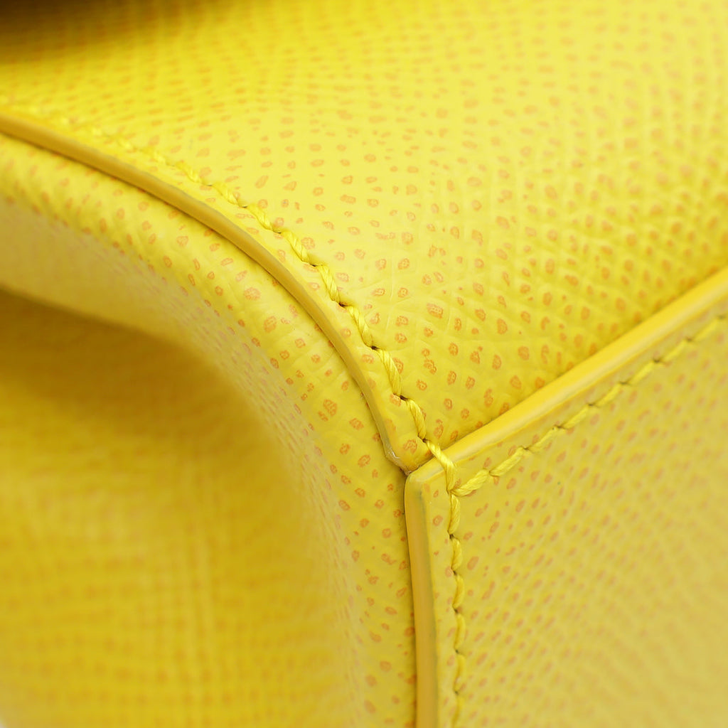 Dolce & Gabbana Yellow Elongated Sicily Small Bag