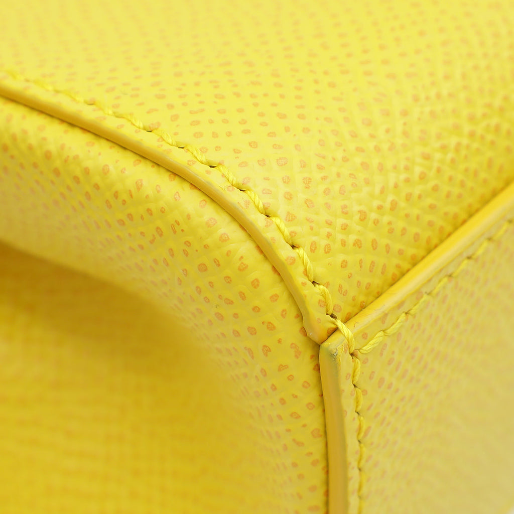 Dolce & Gabbana Yellow Elongated Sicily Small Bag