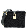 Dolce & Gabbana Black Cordonetto Lace "Dolce Bag"