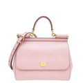 Dolce & Gabbana Light Pink Dauphine Sicily Medium Bag