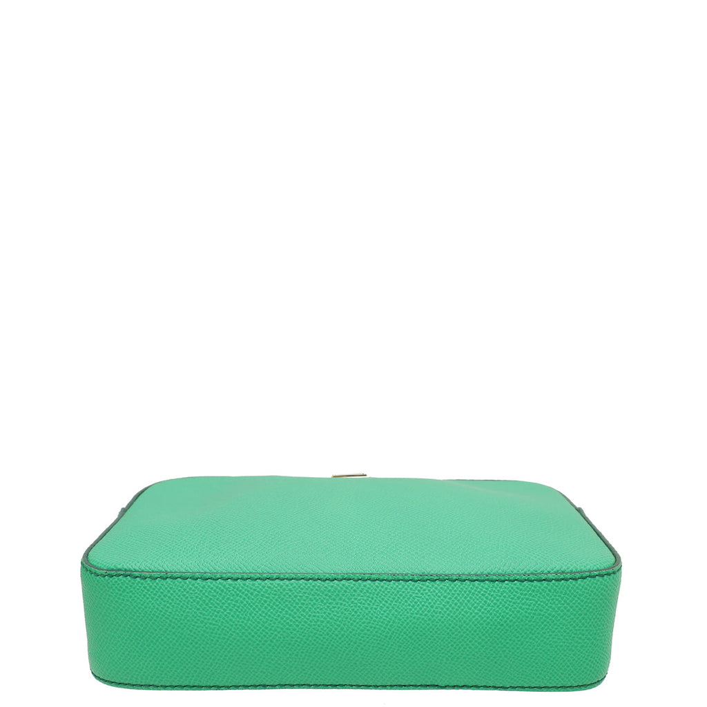 Dolce & Gabbana Green Dauphine Chain Camera Bag