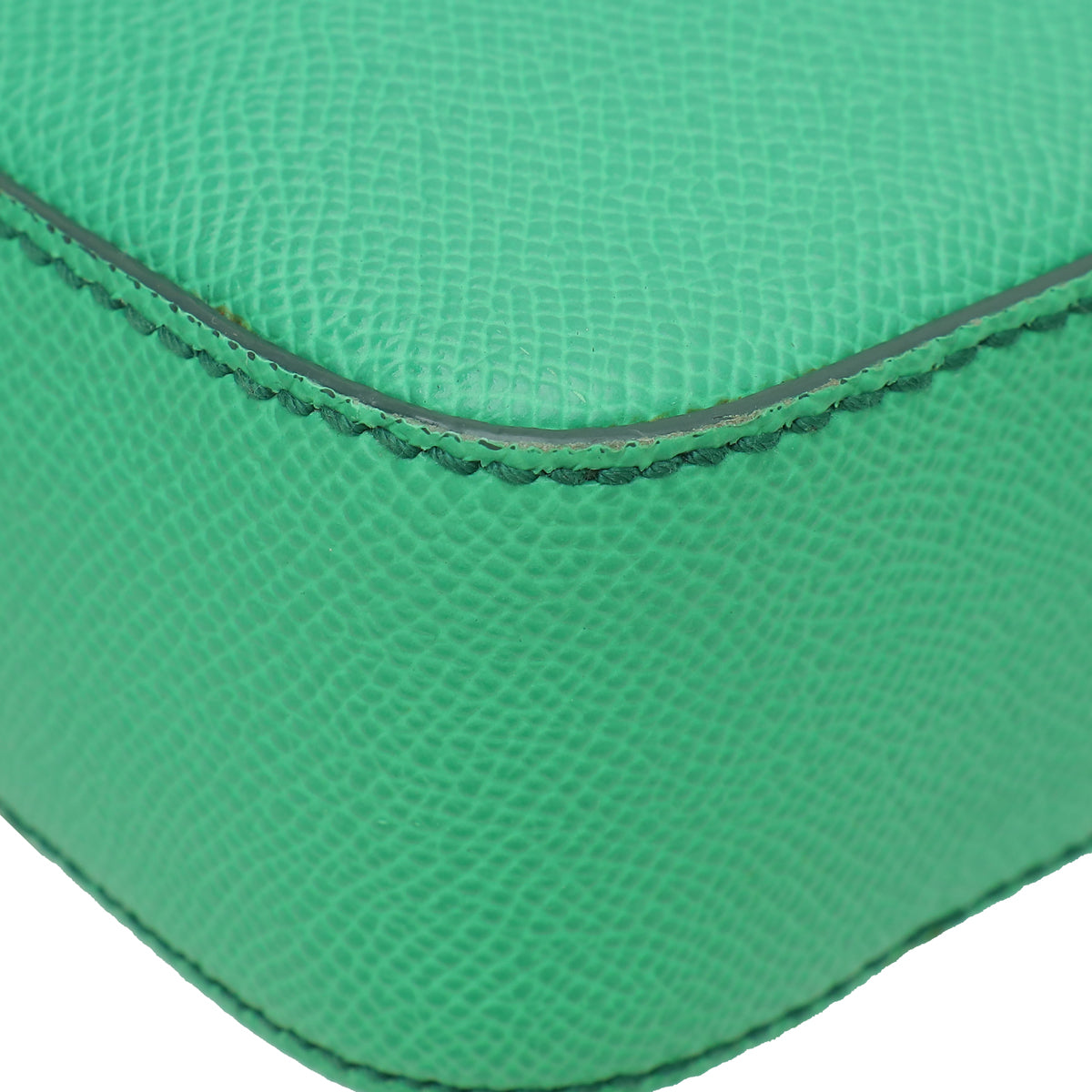 Dolce & Gabbana Green Dauphine Chain Camera Bag