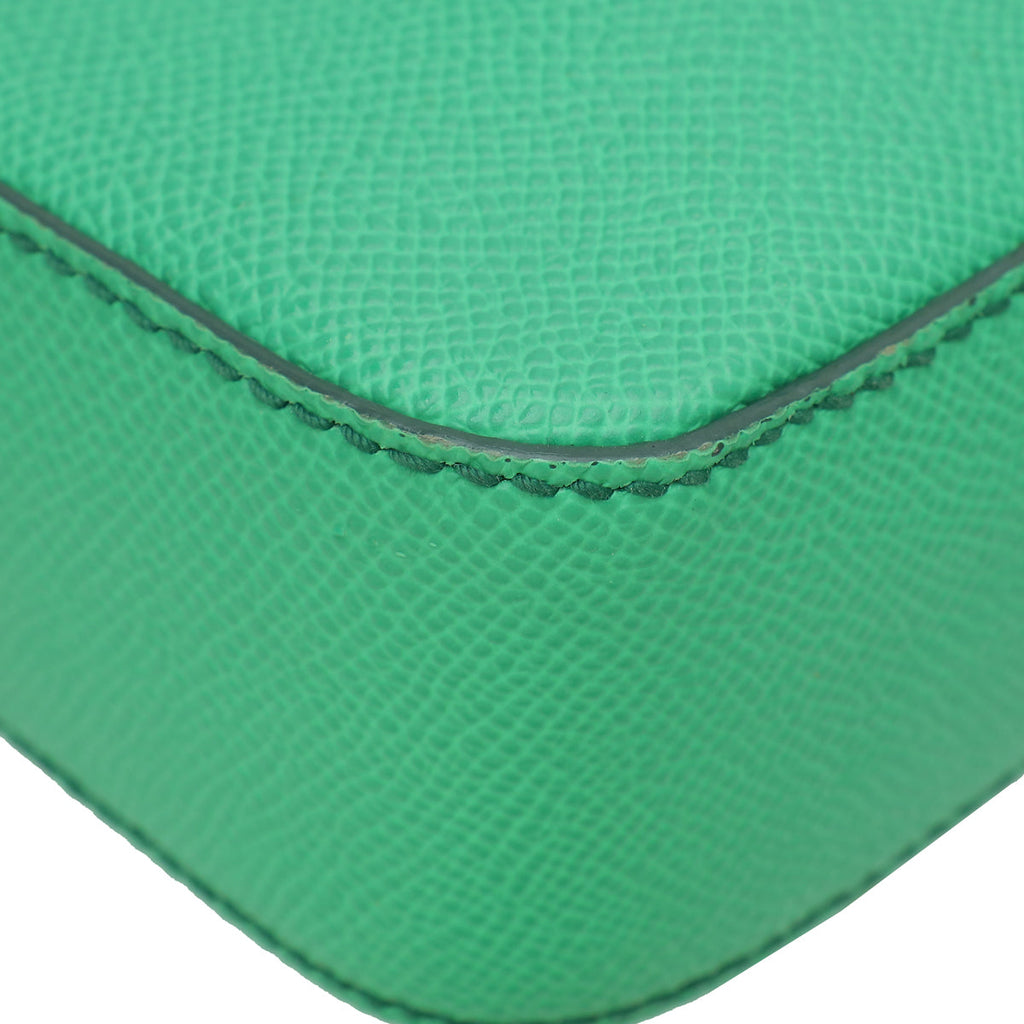 Dolce & Gabbana Green Dauphine Chain Camera Bag