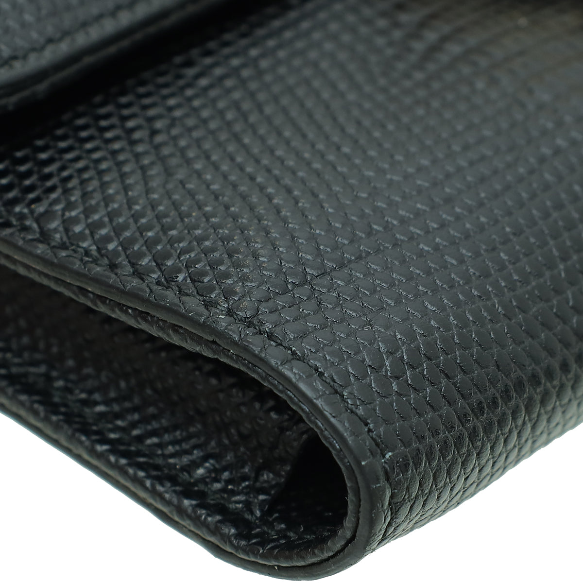 Dolce & Gabbana Black Lizard Embossed Lucia Von Bag