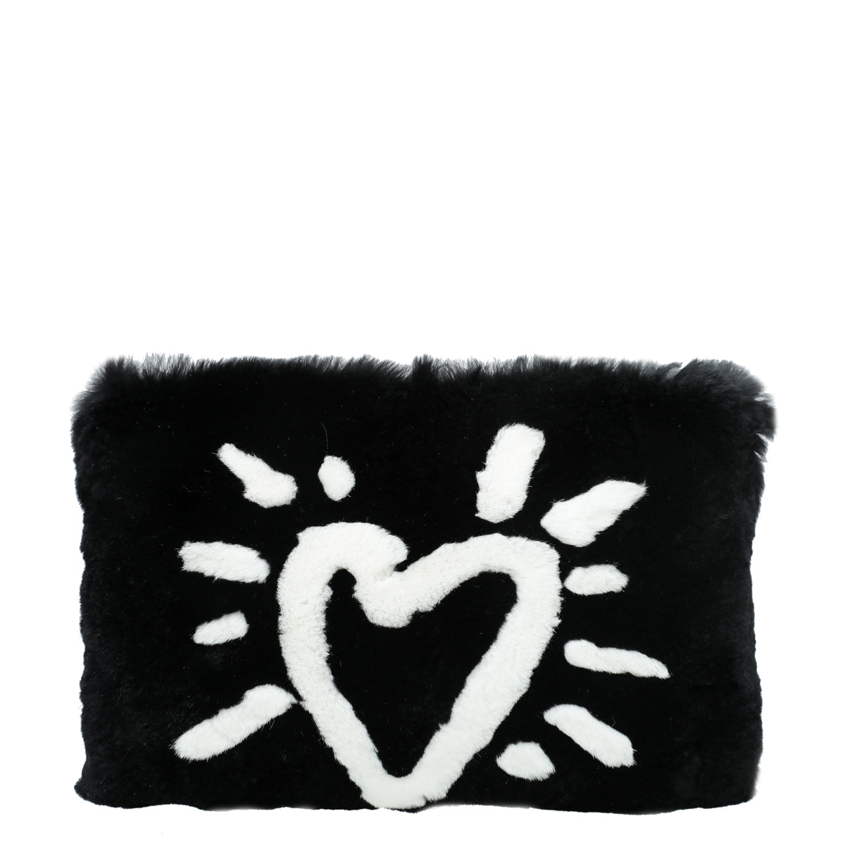 Dolce & Gabbana Bicolor DG Eco Fur Cleo Crossbody Bag