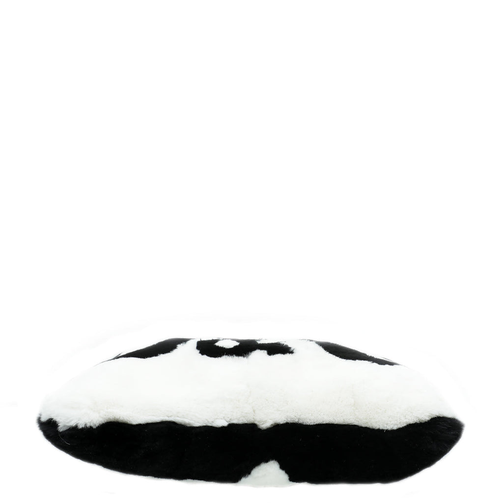 Dolce & Gabbana Bicolor DG Eco Fur Cleo Crossbody Bag