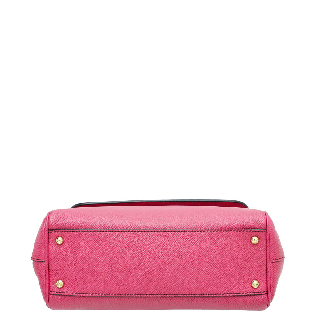 Dolce & Gabbana Fuchsia Dauphine Sicily Bag