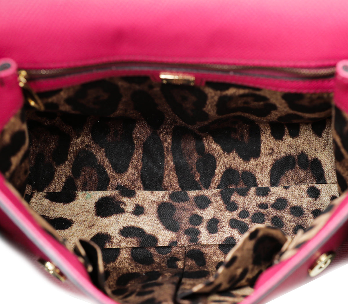 Dolce & Gabbana Fuchsia Dauphine Sicily Bag