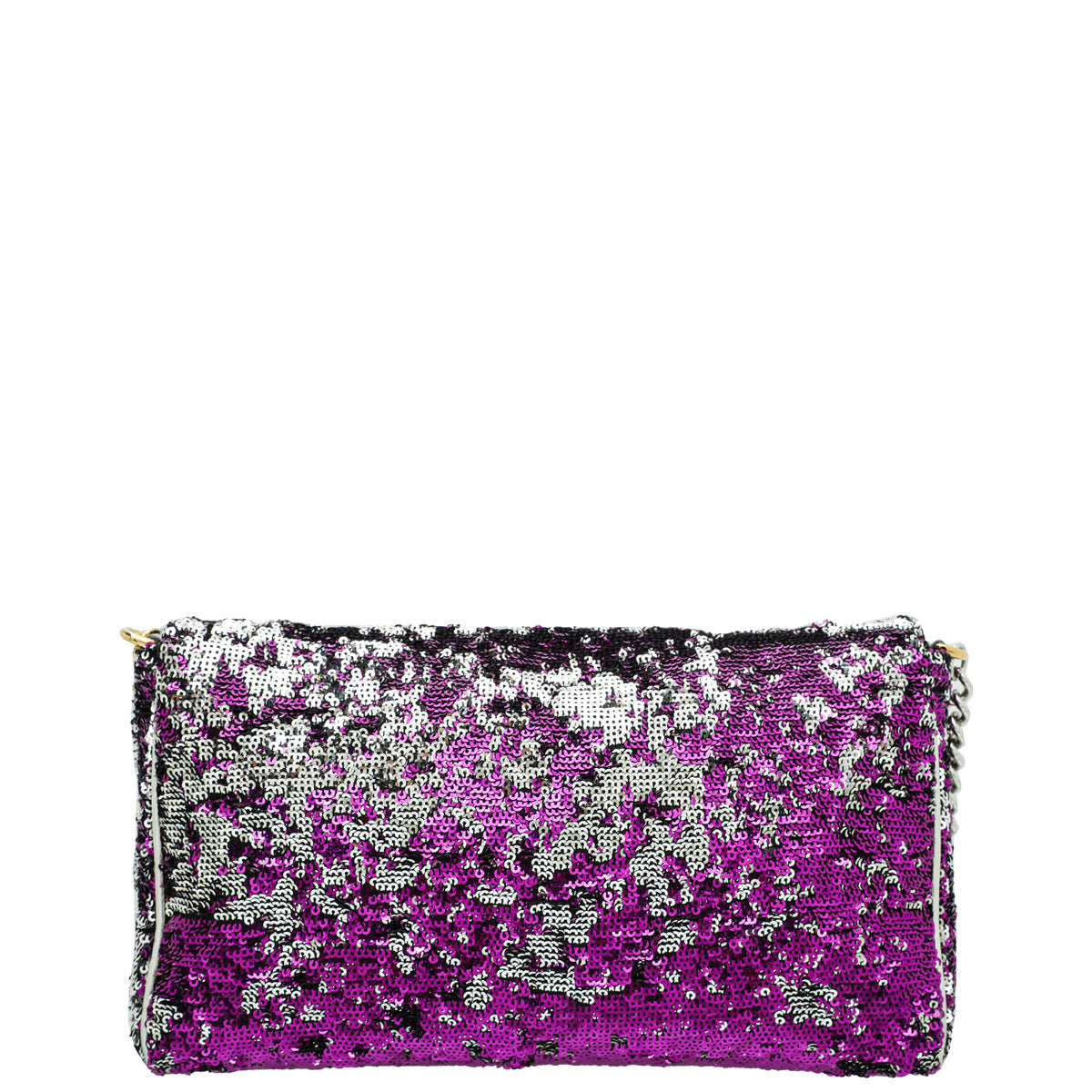 Dolce & Gabbana Bicolor Sequins Miss Charles Flap Bag