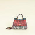 Dolce & Gabbana Multicolor Sicily Print Small Bag