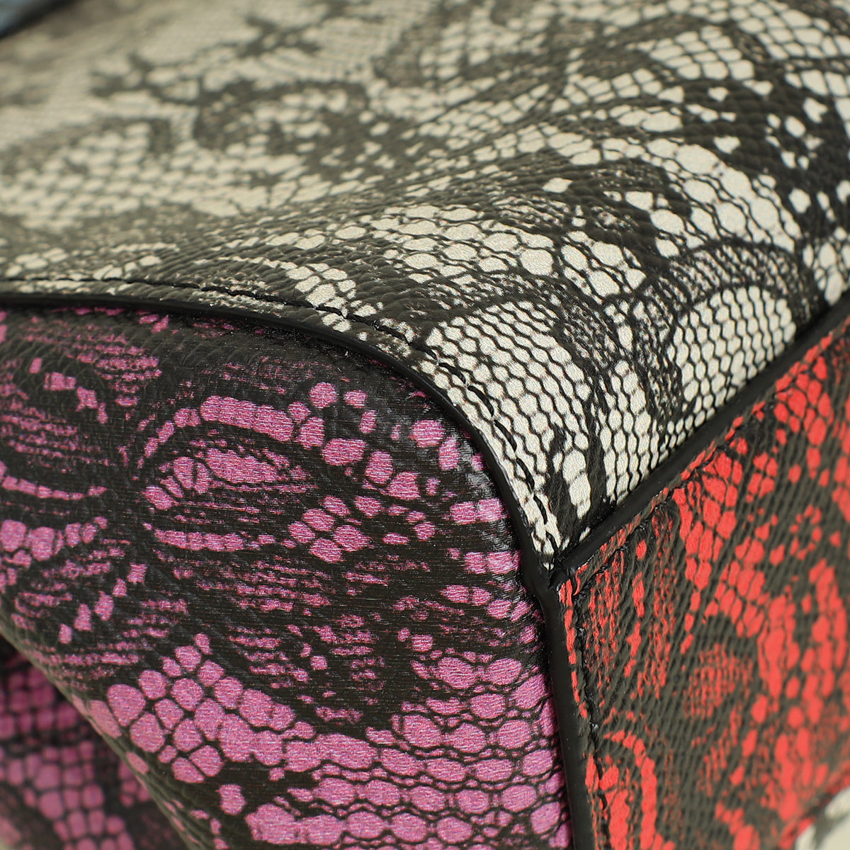 Dolce & Gabbana Multicolor Sicily Print Small Bag