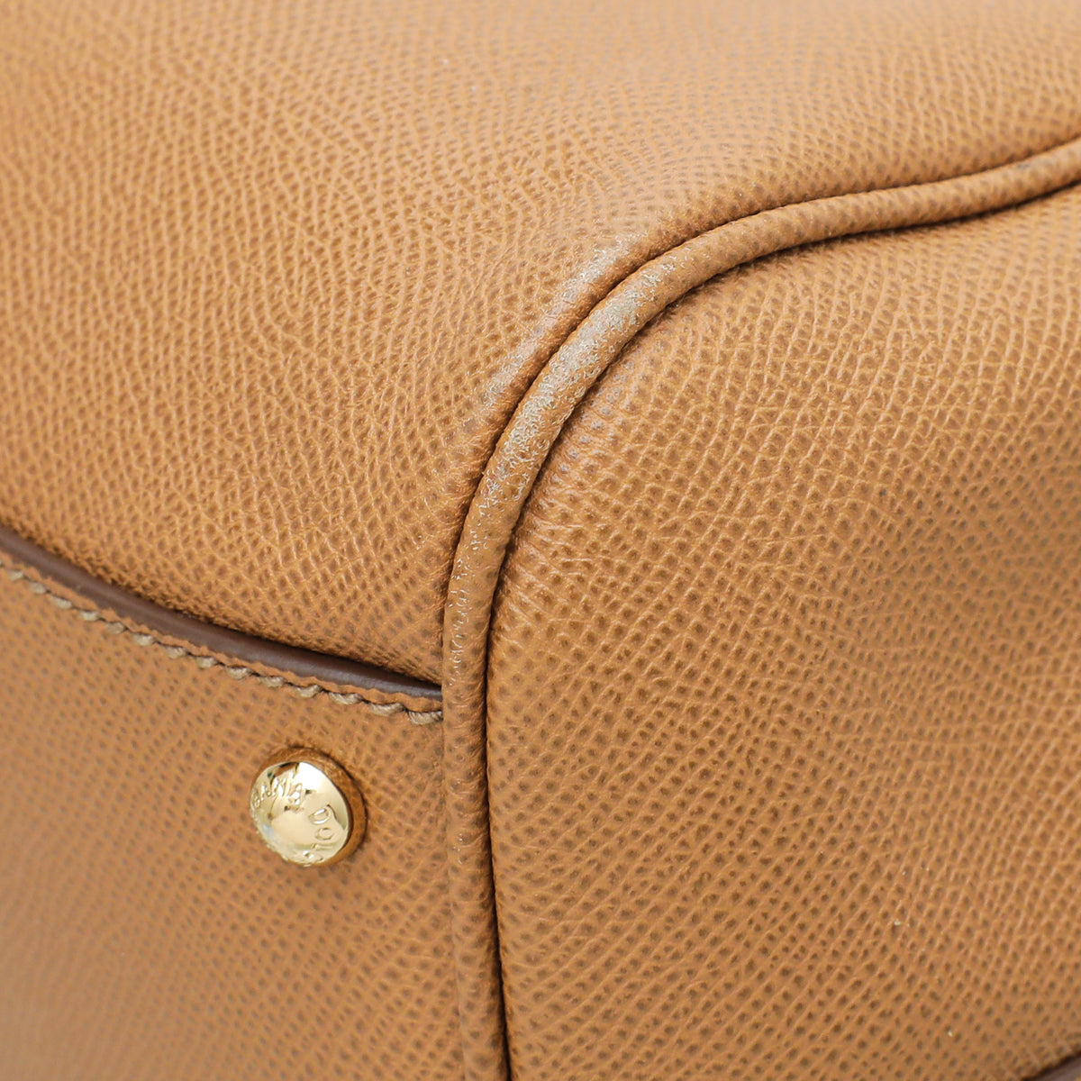Dolce & Gabbana Caramel Dauphine Sicily Large Bag