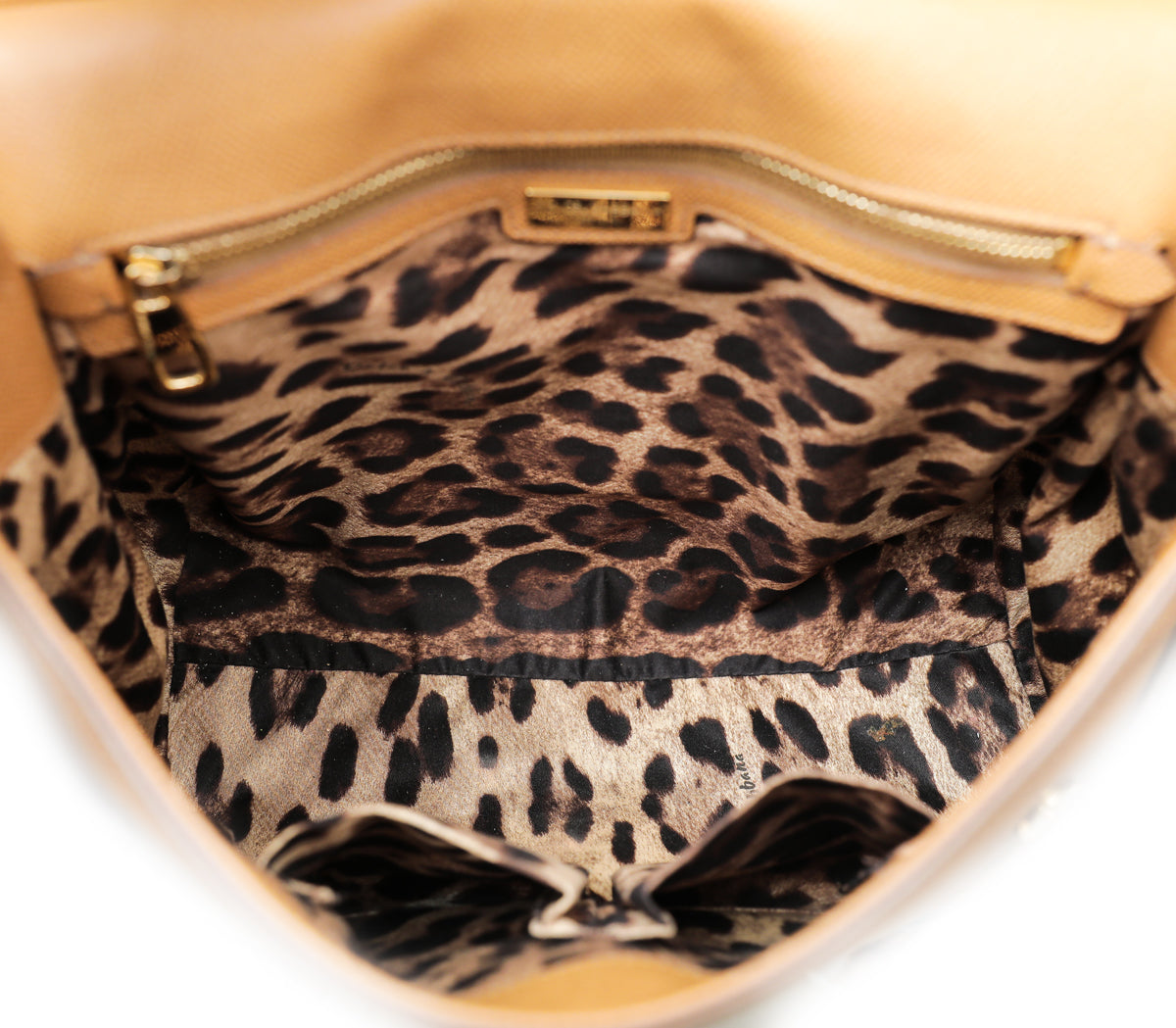 Dolce & Gabbana Caramel Dauphine Sicily Large Bag