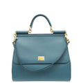 Dolce & Gabbana Slate Blue Dauphine Sicily Large Bag