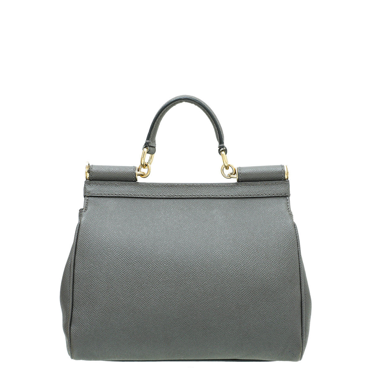 Dolce & Gabbana Grey Dauphine Sicily Medium Bag