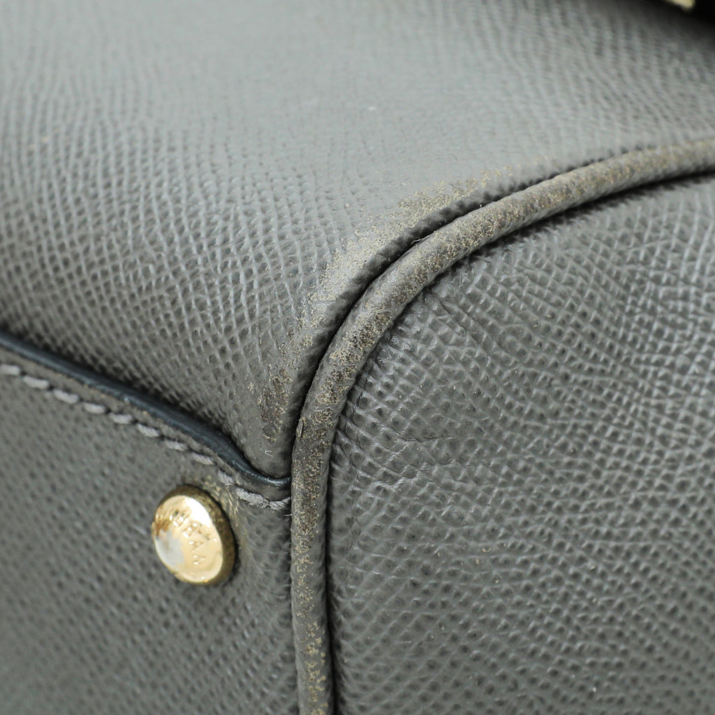 Dolce & Gabbana Grey Dauphine Sicily Medium Bag