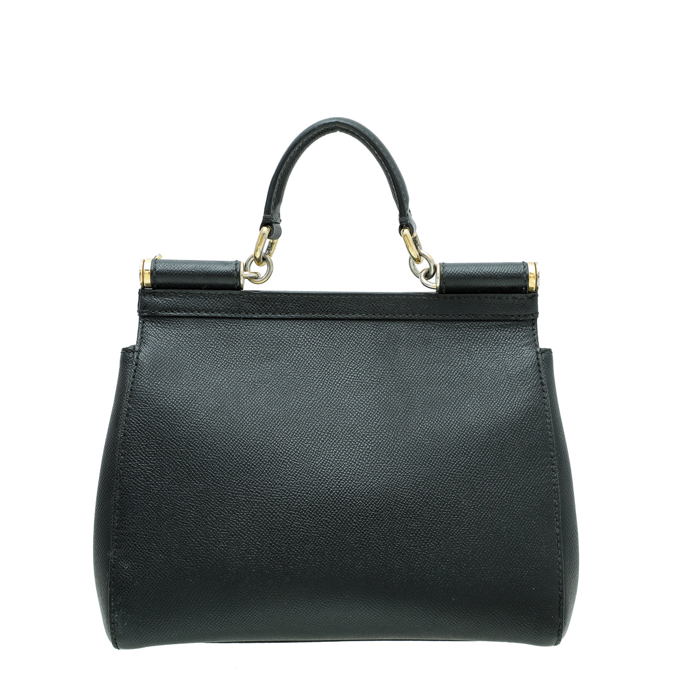 Dolce & Gabbana Black Sicily Medium Bag