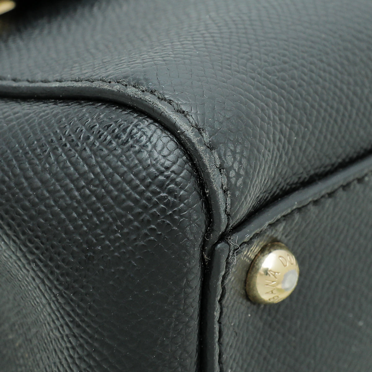 Dolce & Gabbana Black Sicily Medium Bag