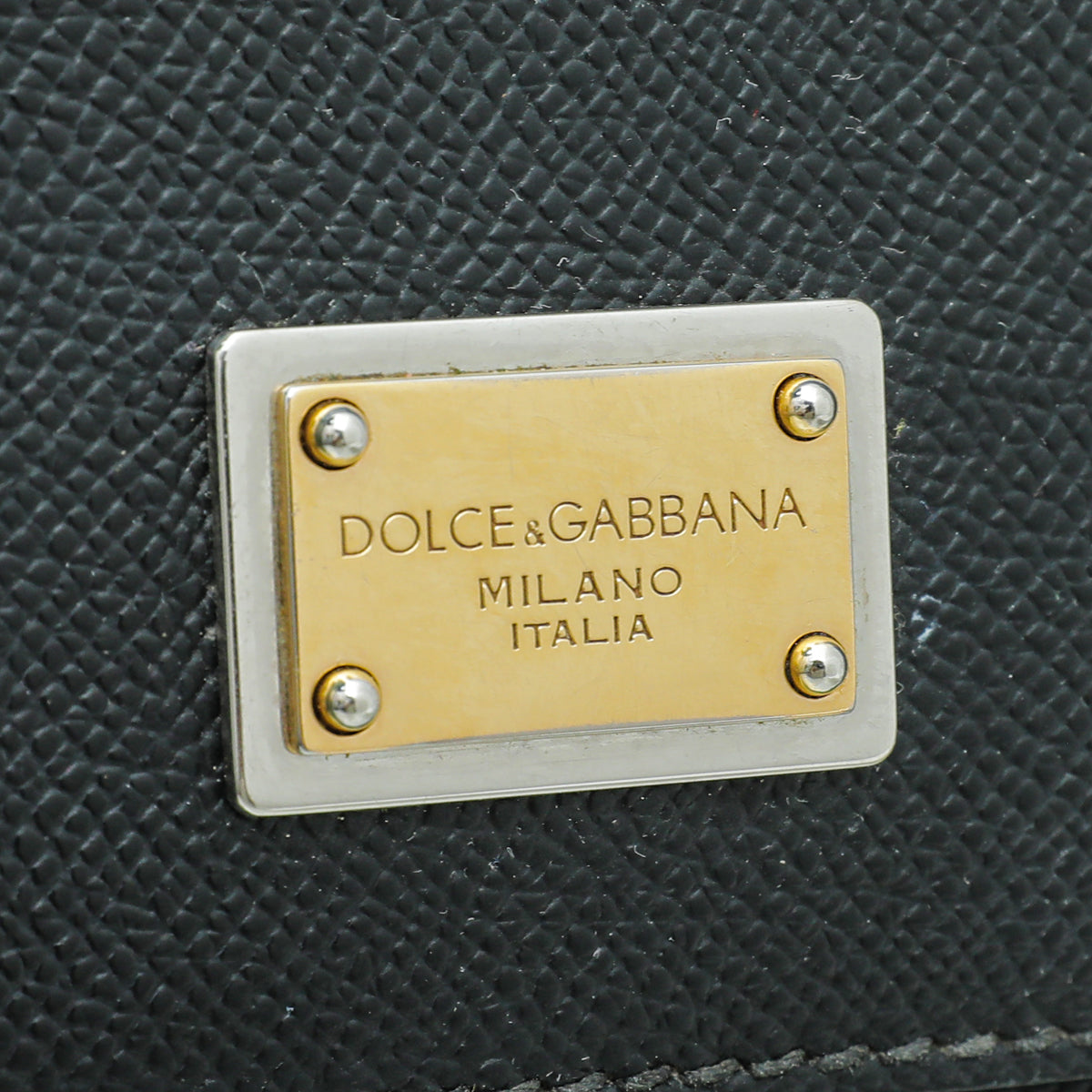 Dolce & Gabbana Black Sicily Medium Bag