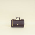 Dolce & Gabbana Burgundy Sicily Phone Chain Bag