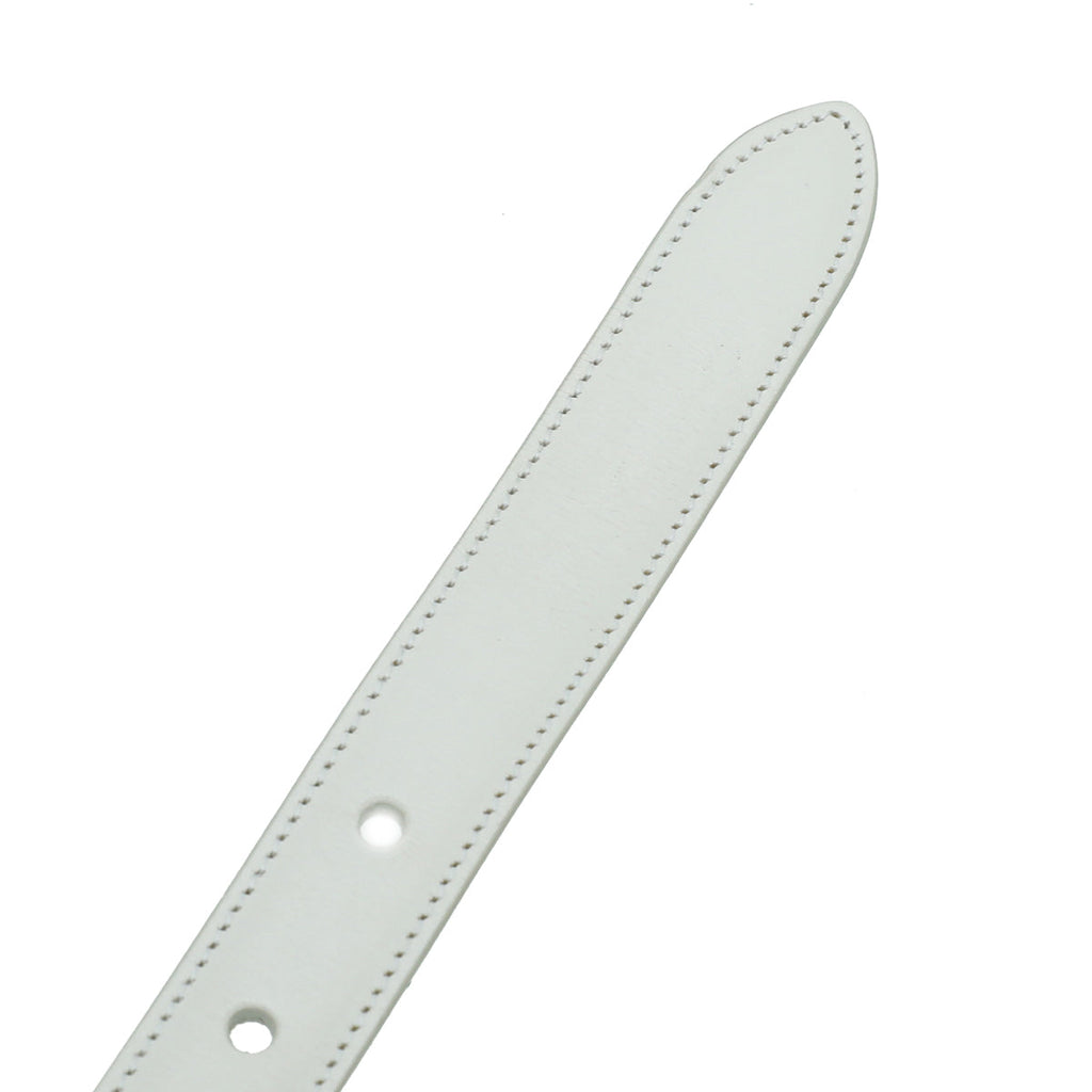 Dolce & Gabbana White Heritage Sicily Charm Belt