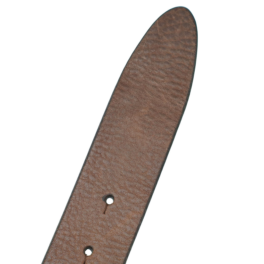 Dolce & Gabbana Brown DG Buckle Belt 36