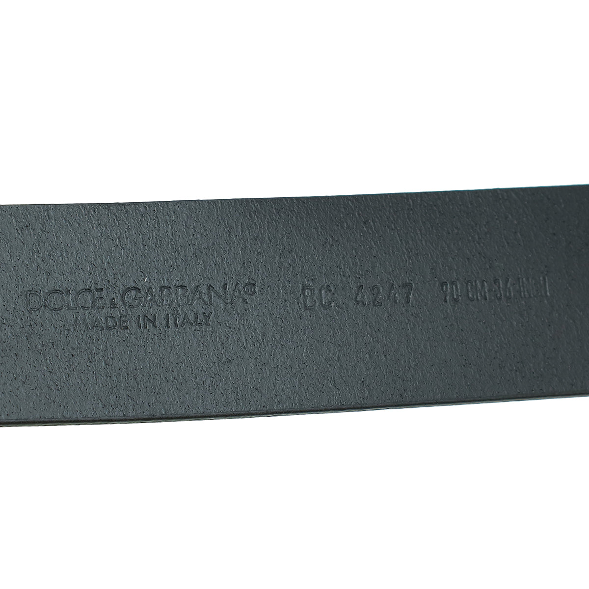 Dolce & Gabbana Brown DG Buckle Belt 36