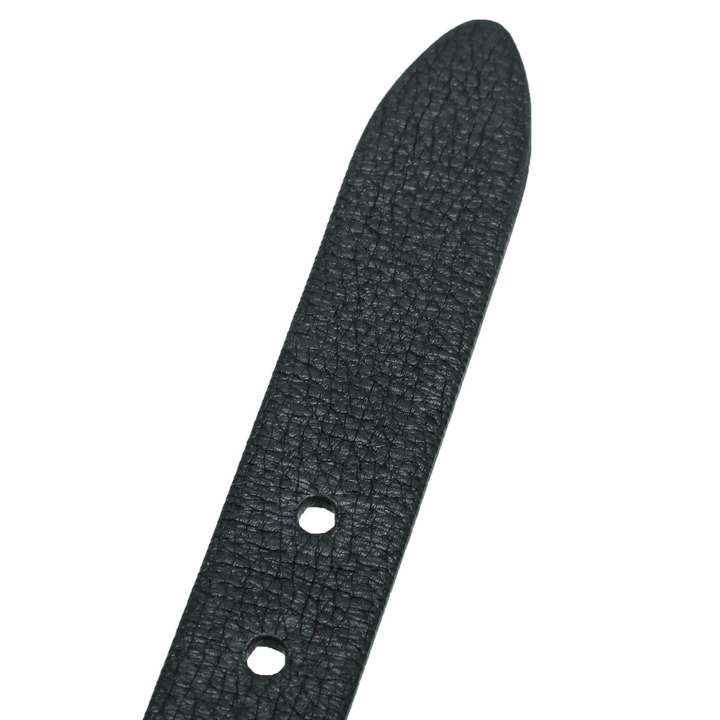 Dolce & Gabbana Black Metal Logo Buckle Belt 32