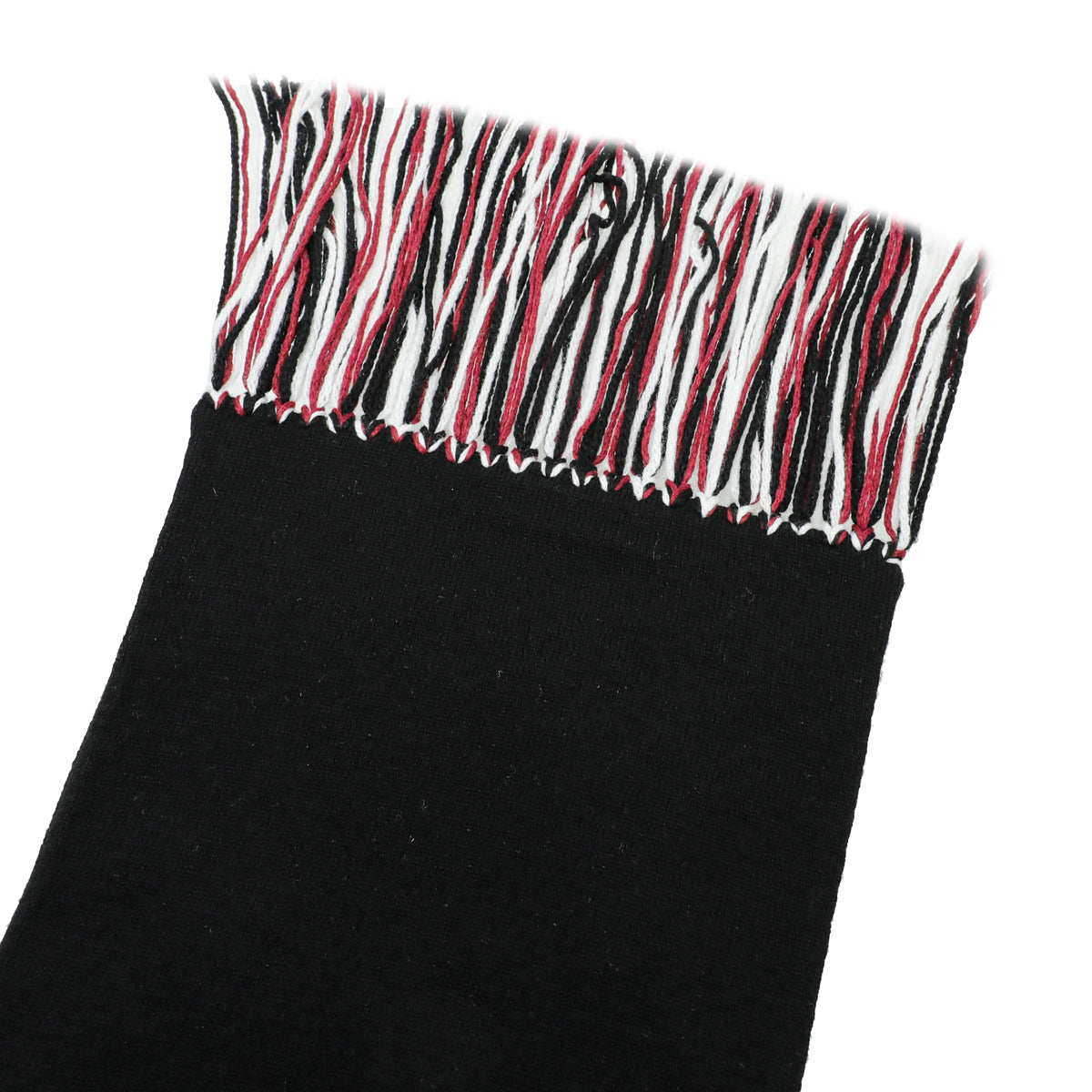 Dolce & Gabbana Burgundy Royal Love Knit Cashmere Scarf