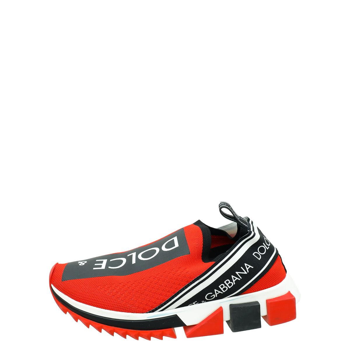 Dolce & Gabbana Bicolor PortobelLo Slip On Mesh Sneaker 37
