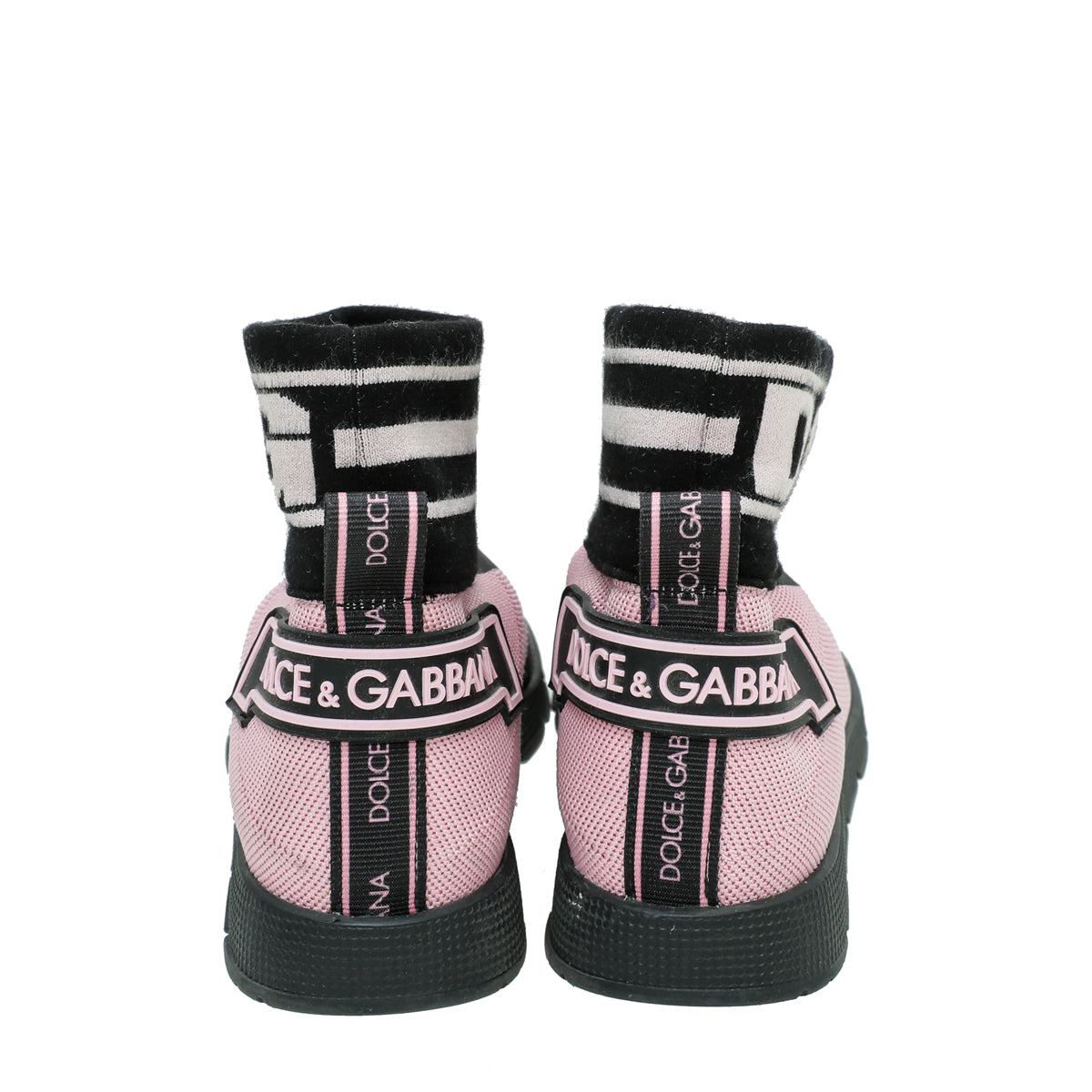 Dolce & Gabbana Bicolor Socks Trainer Kids Mesh Sneaker 35
