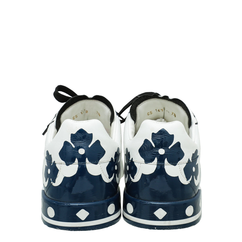 Dolce & Gabbana Bicolor Portofino Leather Sneaker 7.5