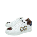 Dolce & Gabbana White Multicolor DG-I-Heart Portofino Sneakers 39