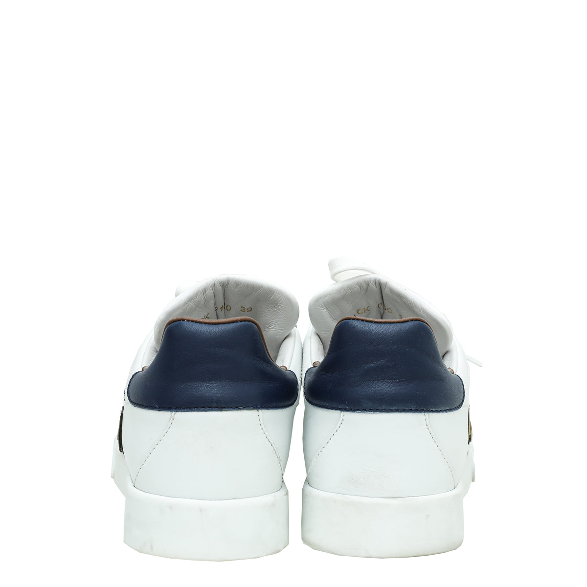 Dolce & Gabbana White Multicolor DG-I-Heart Portofino Sneakers 39