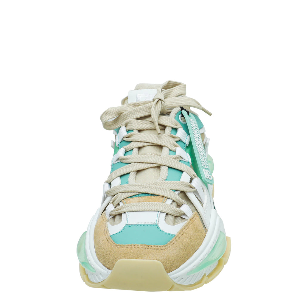 Dolce & Gabbana Multicolor Airmaster Panelled Sneaker 38