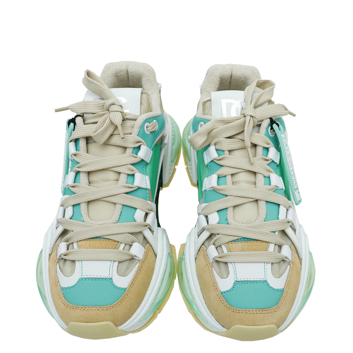 Dolce & Gabbana Multicolor Airmaster Panelled Sneaker 38