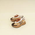 Dolce & Gabbana Brown Multicolor DG Logo Daymaster Sneakers 36