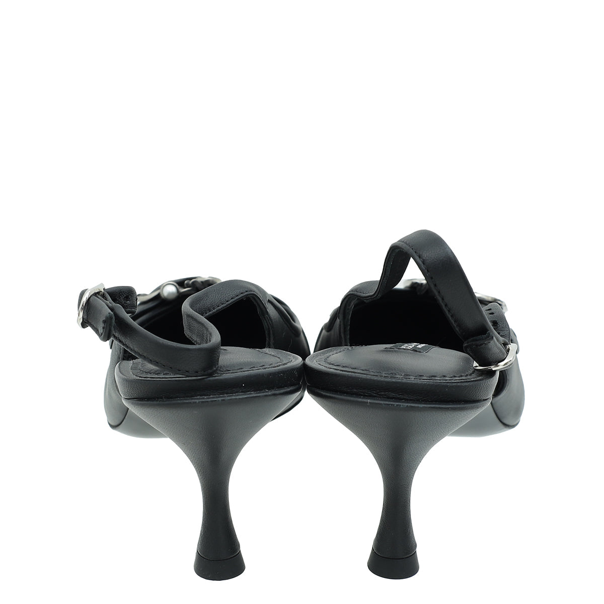 Dolce & Gabbana Black Devotion Slingback 37