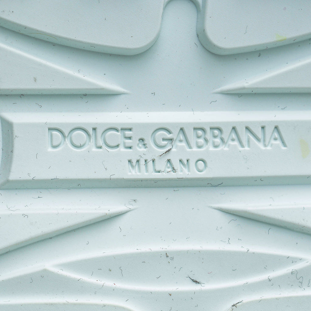 Dolce & Gabbana White Space Double Lace Sneakers 38