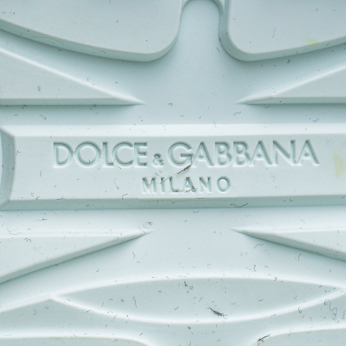 Dolce & Gabbana White Space Double Lace Sneakers 38