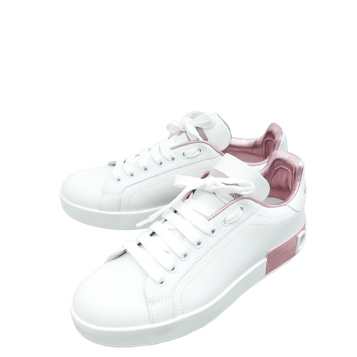 Dolce & Gabbana Bicolor Portofino Sneakers 38