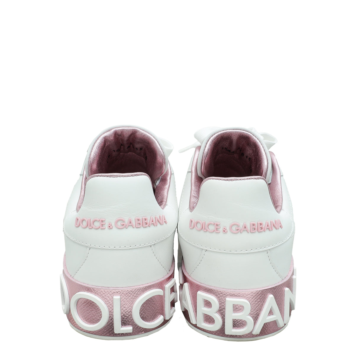 Dolce & Gabbana Bicolor Portofino Sneakers 38