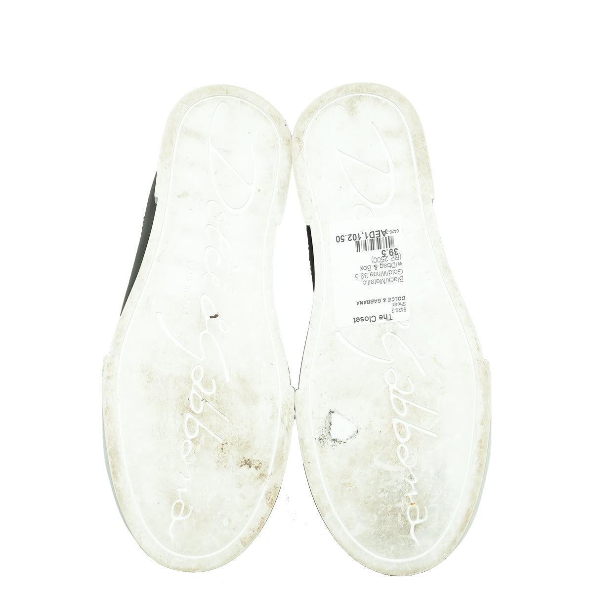 Dolce & Gabbana DG Pearl Portofino Sneaker 39.5