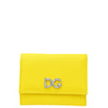 Dolce & Gabbana Yellow DG Crystal Trifold Wallet