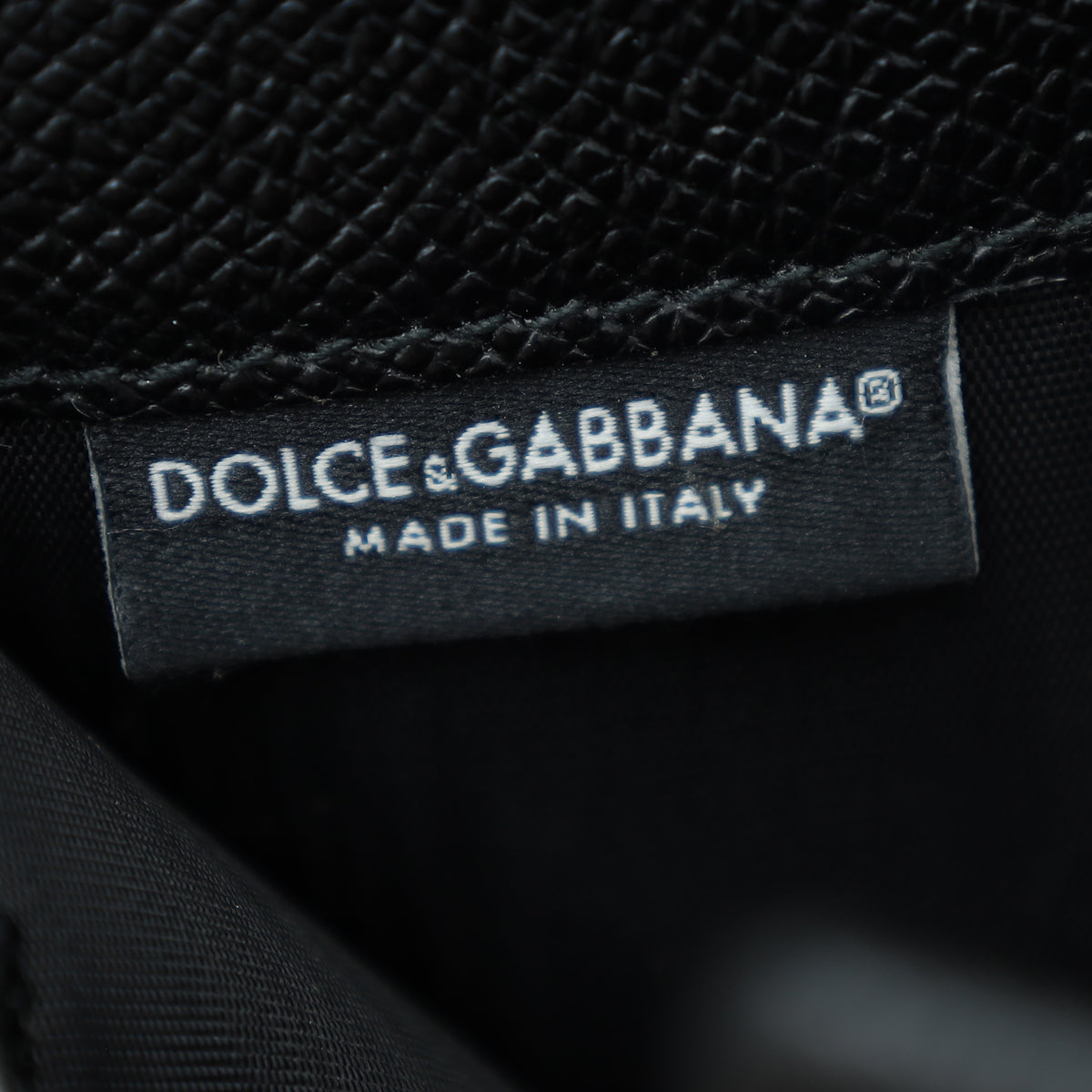 Dolce & Gabbana Black Sicily Compact Wallet