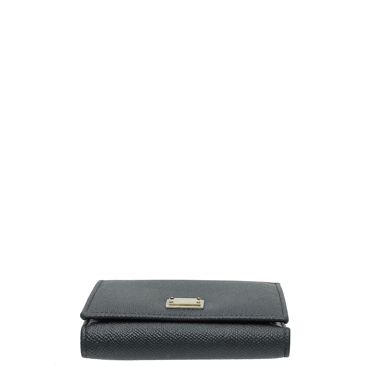 Dolce & Gabbana Black Sicily Compact Wallet