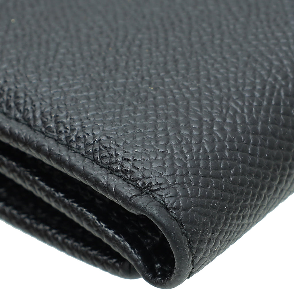 Dolce & Gabbana Black Sicily Compact Wallet