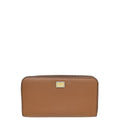 Dolce & Gabbana Caramel Zip Around Long Wallet