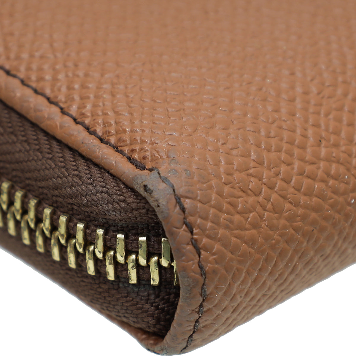 Dolce & Gabbana Caramel Zip Around Long Wallet