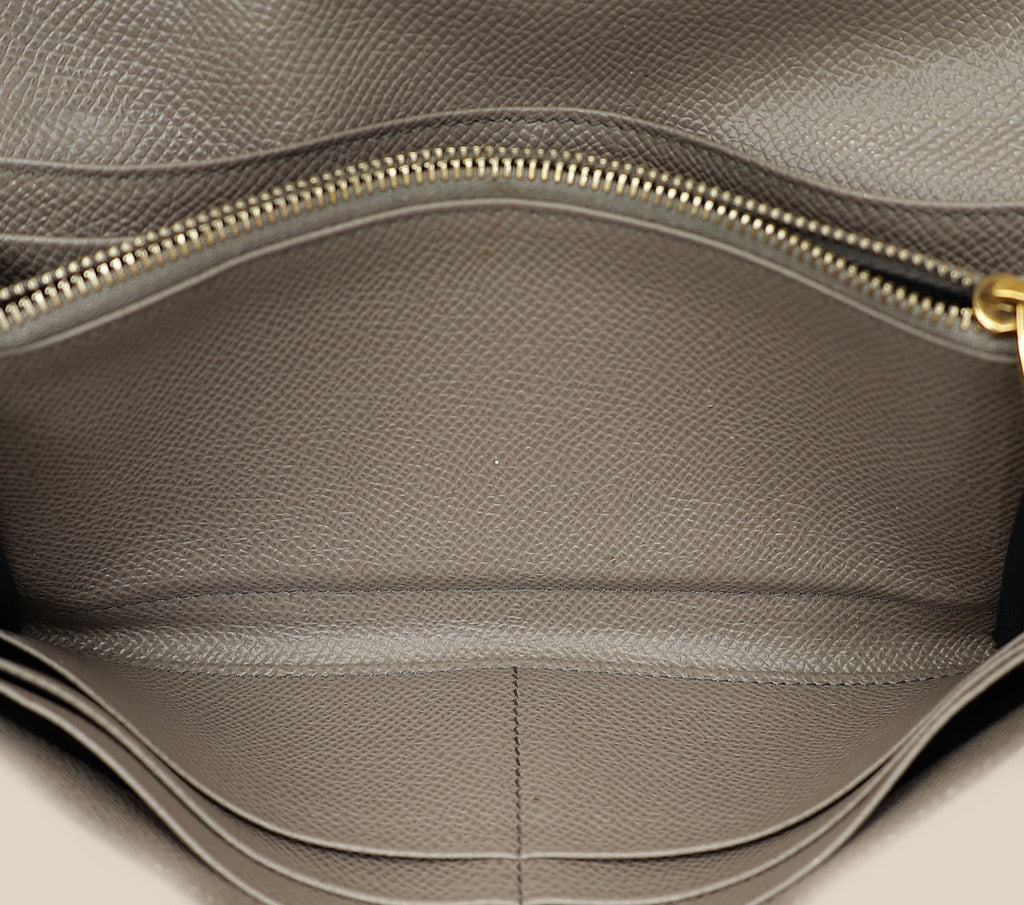 Dolce & Gabbana Grey Dauphine Continental Wallet
